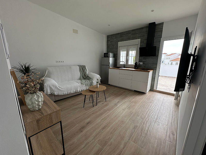 apartamento 4pax con azotea privada, barbacoa y preciosas vistas