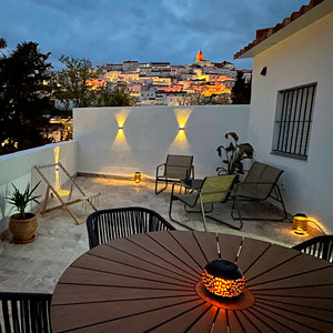 vistas azotea casa los alcornocales